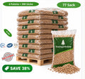 Holzpellets - 4 Paletten