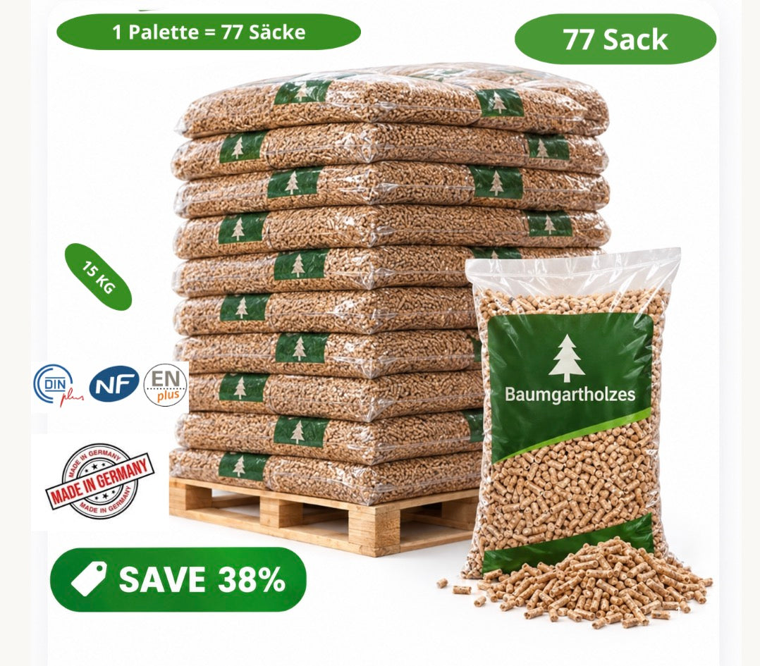 Holzpellets - 1 Palette