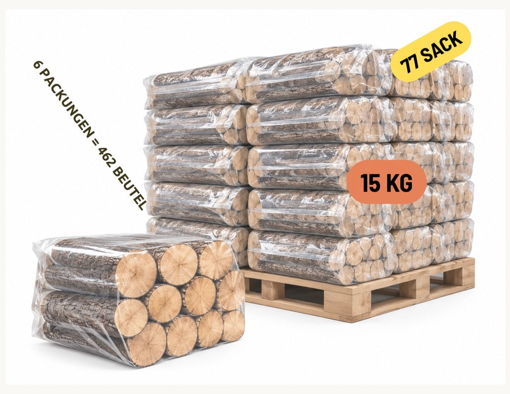 Natürliche Pellets - 5 Paletten
