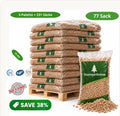 Holzpellets - 3 Paletten
